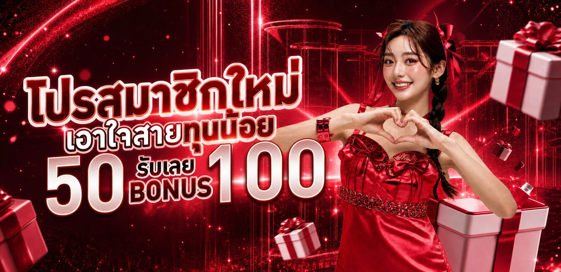 แบนเนอร์หน้าแรกเว็บ มหาเฮง88 รวมเกมสล็อต บาคาร่า หวย และกีฬาออนไลน์